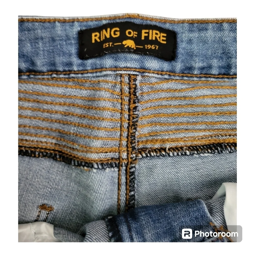 Mens ring of fire slim‎ fit jeans